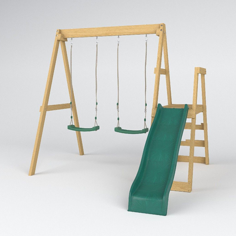 Conjunto de balanço de madeira de painel inteligente